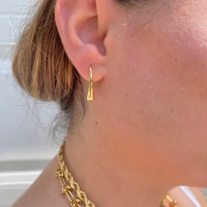 18K Gold-Filled Tear Drop Earrings