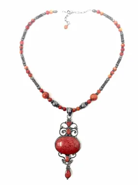 .925 Red Jasper Necklace