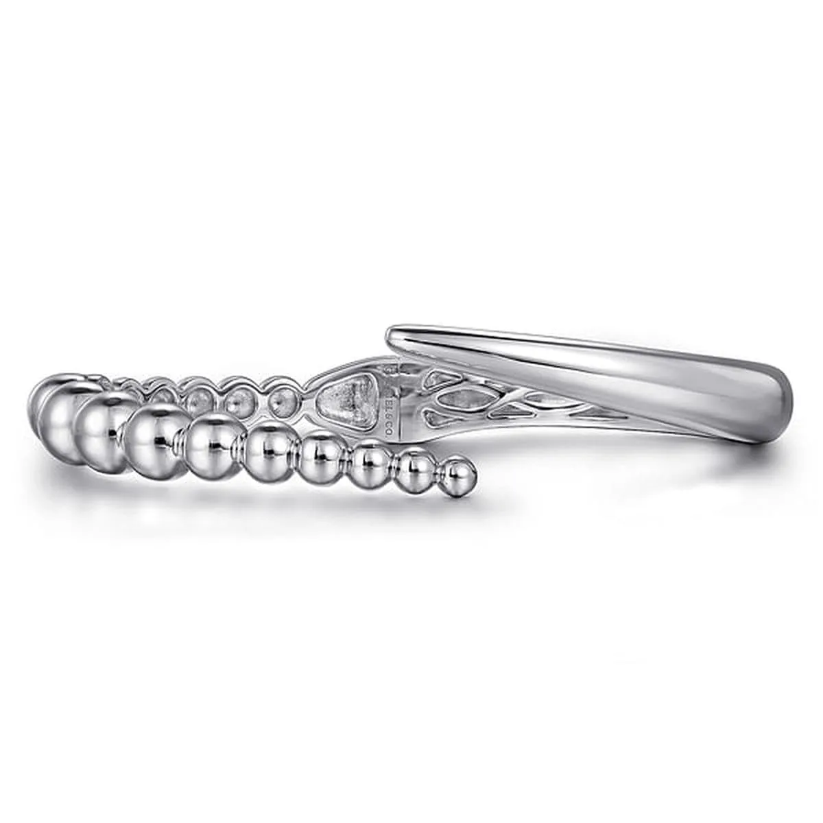 925 Sterling Silver Bujukan Bypass Bangle