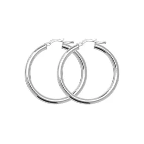 Acotis Silver Hoop Earrings G5092