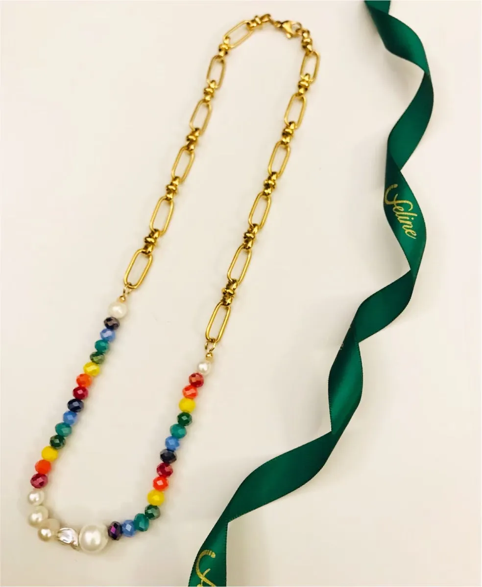 Adrienne Rainbow Necklace