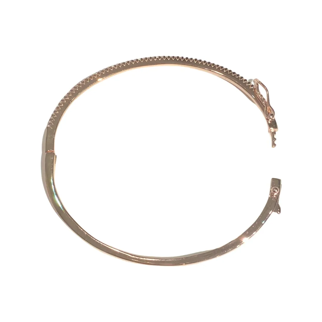 Amy Thin Rose Gold Bangle Bracelet