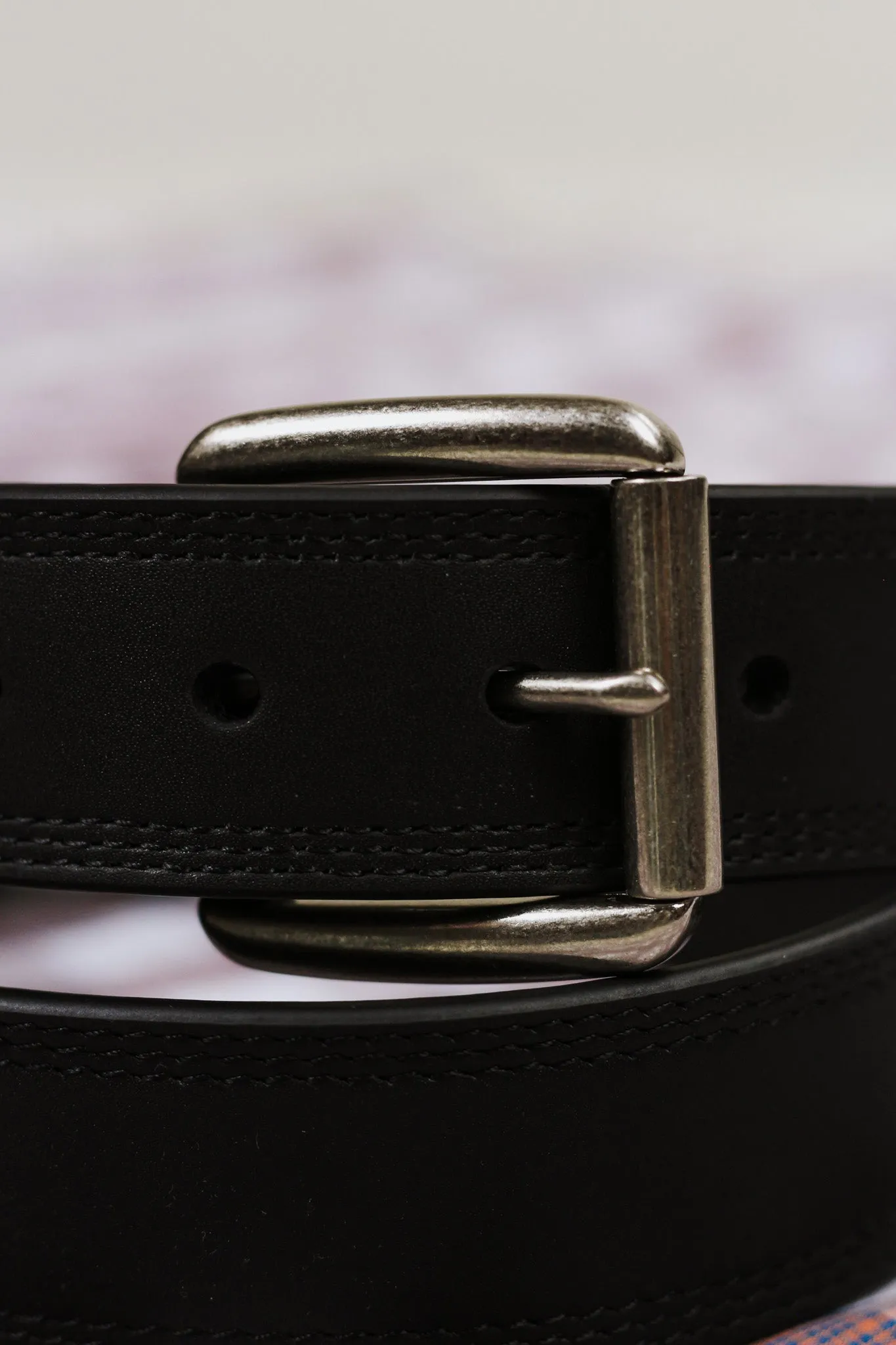 Ariat Mens Classic Smooth Black Belt