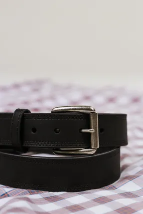 Ariat Mens Classic Smooth Black Belt