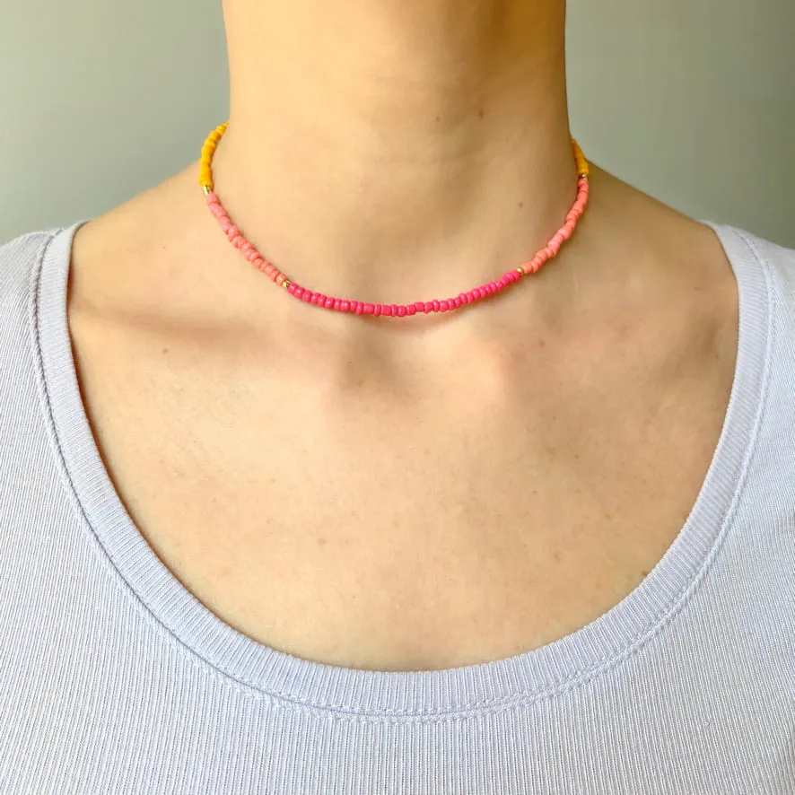 BALI SUNSET CHOKER