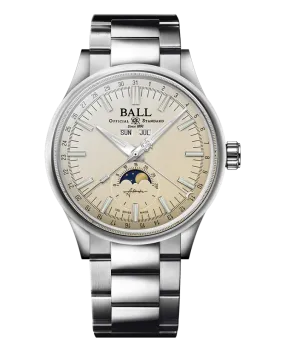 Ball Engineer II Moon Calendar - NM3016C-S1J-WH - CHAMPAGNE