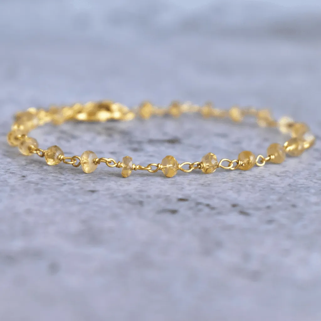 Blessed Sunshine - Citrine Bracelets