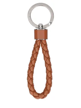 Bottega Veneta   Intreccio leather key ring 