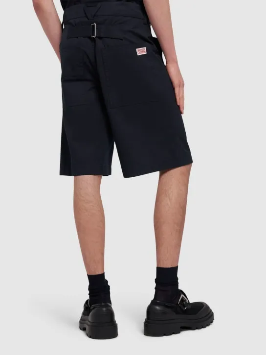 Bottega Veneta   Light cotton twill cargo shorts 