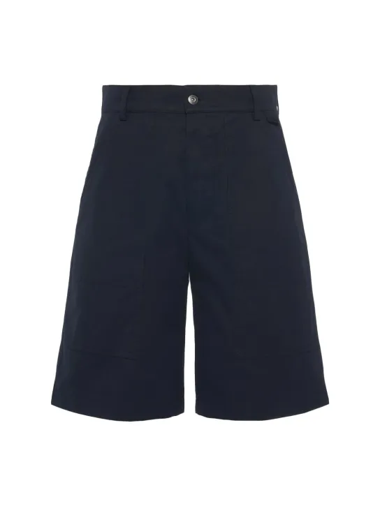 Bottega Veneta   Light cotton twill cargo shorts 