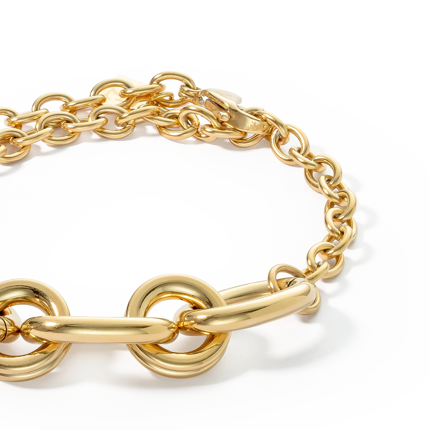 Bracelet Chunky Chain gold-black