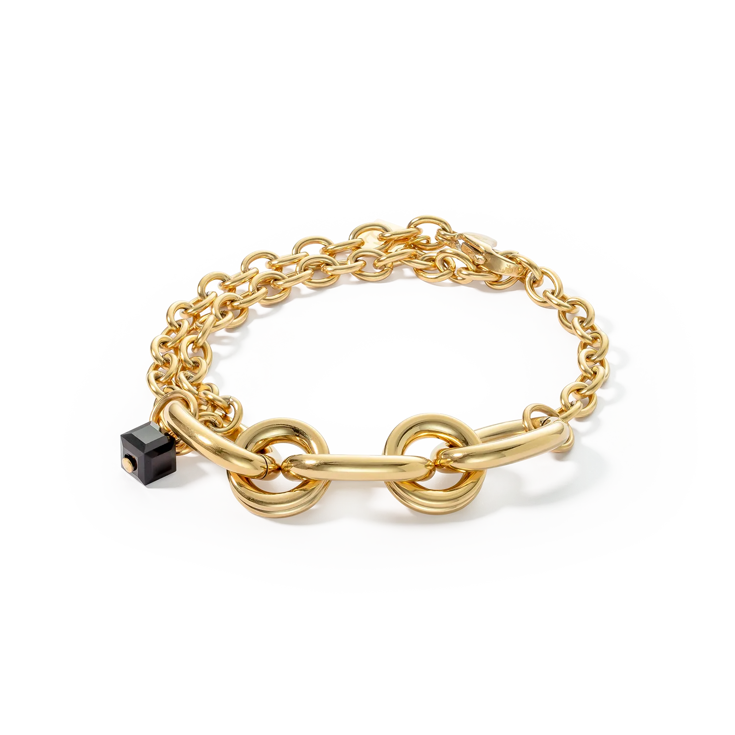 Bracelet Chunky Chain gold-black