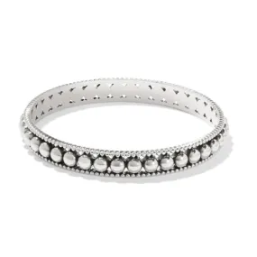 Brighton | Pretty Tough Pierced Bangle Bracelet in Silver Tone