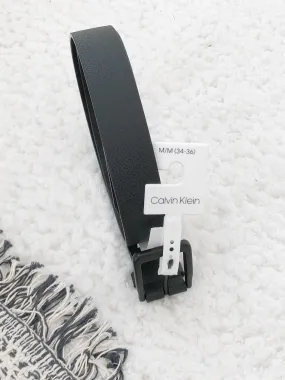 CALVIN KLEIN SQUARE BUCKET BELT