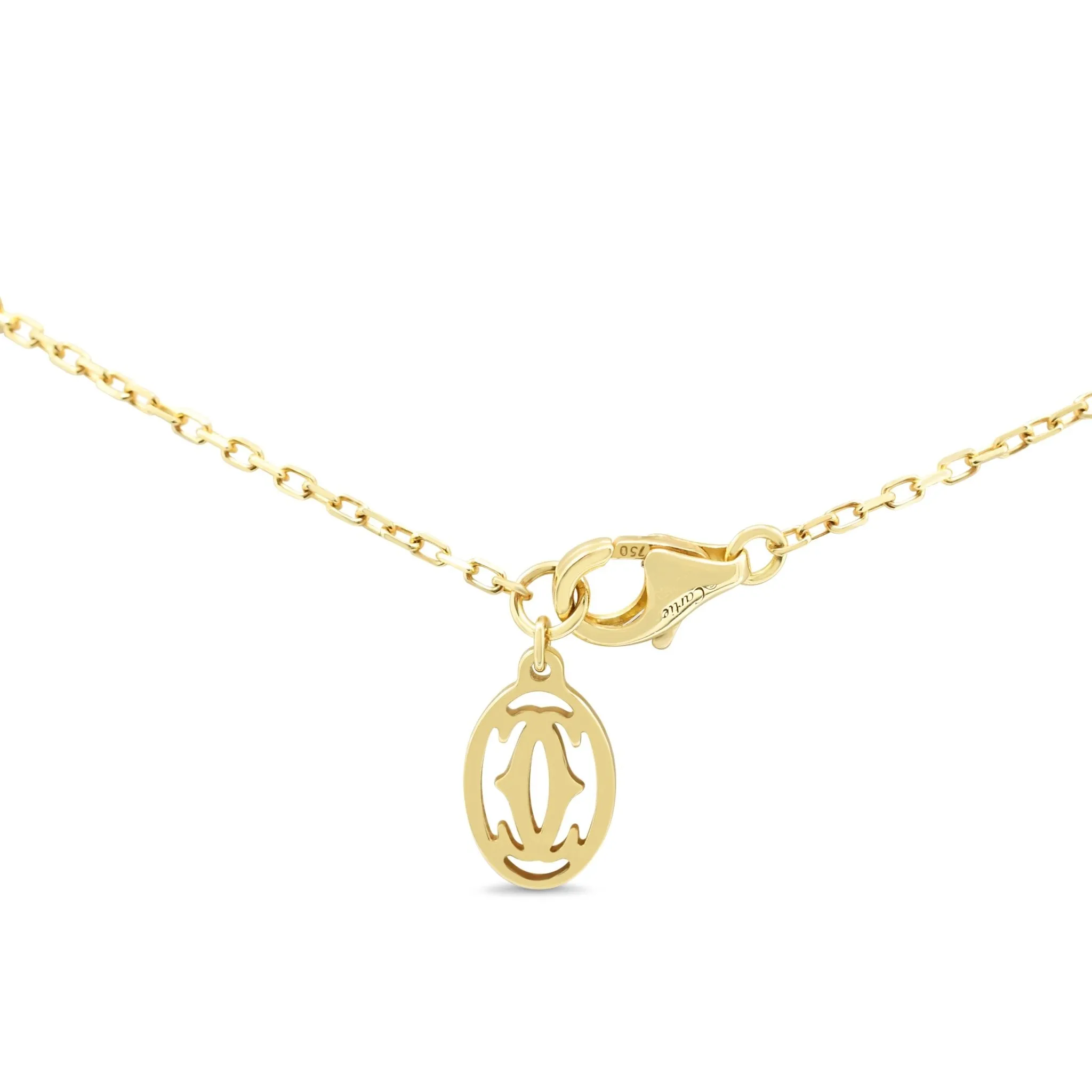 Cartier D'Amour Necklace,Large Model, Diamond - 18ct Yellow Gold