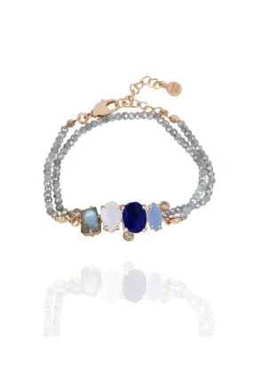 Cerulean Multi Gem Bracelet