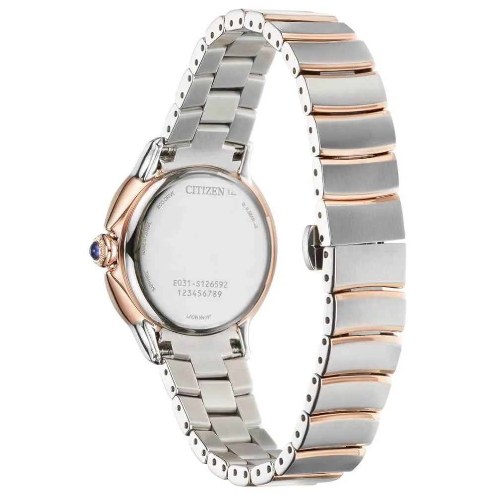 Citizen Ceci Two-Tone Diamond Eco-Drive Women's Watch EM0956-54A