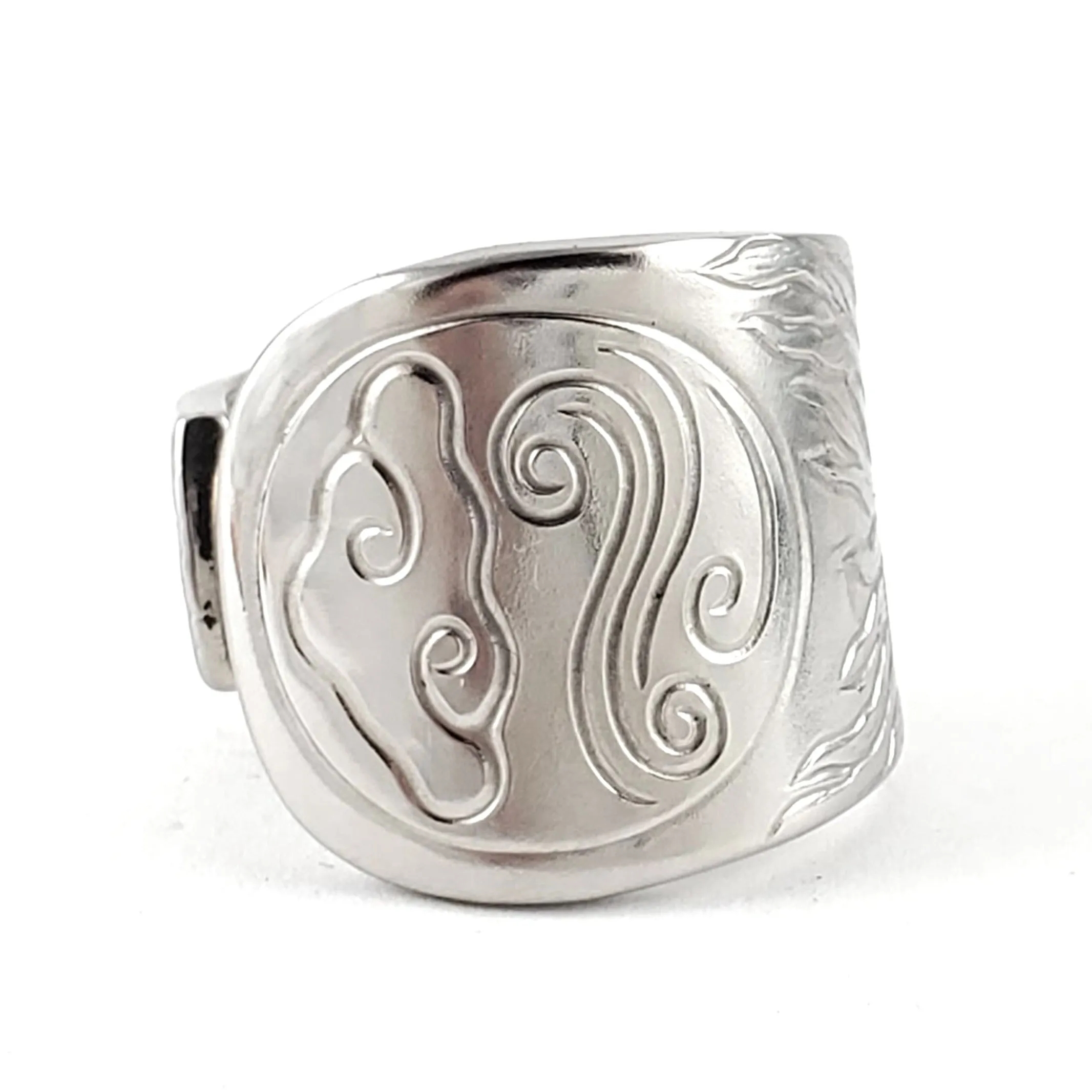 Cloud Air Stainless Steel Spoon Ring