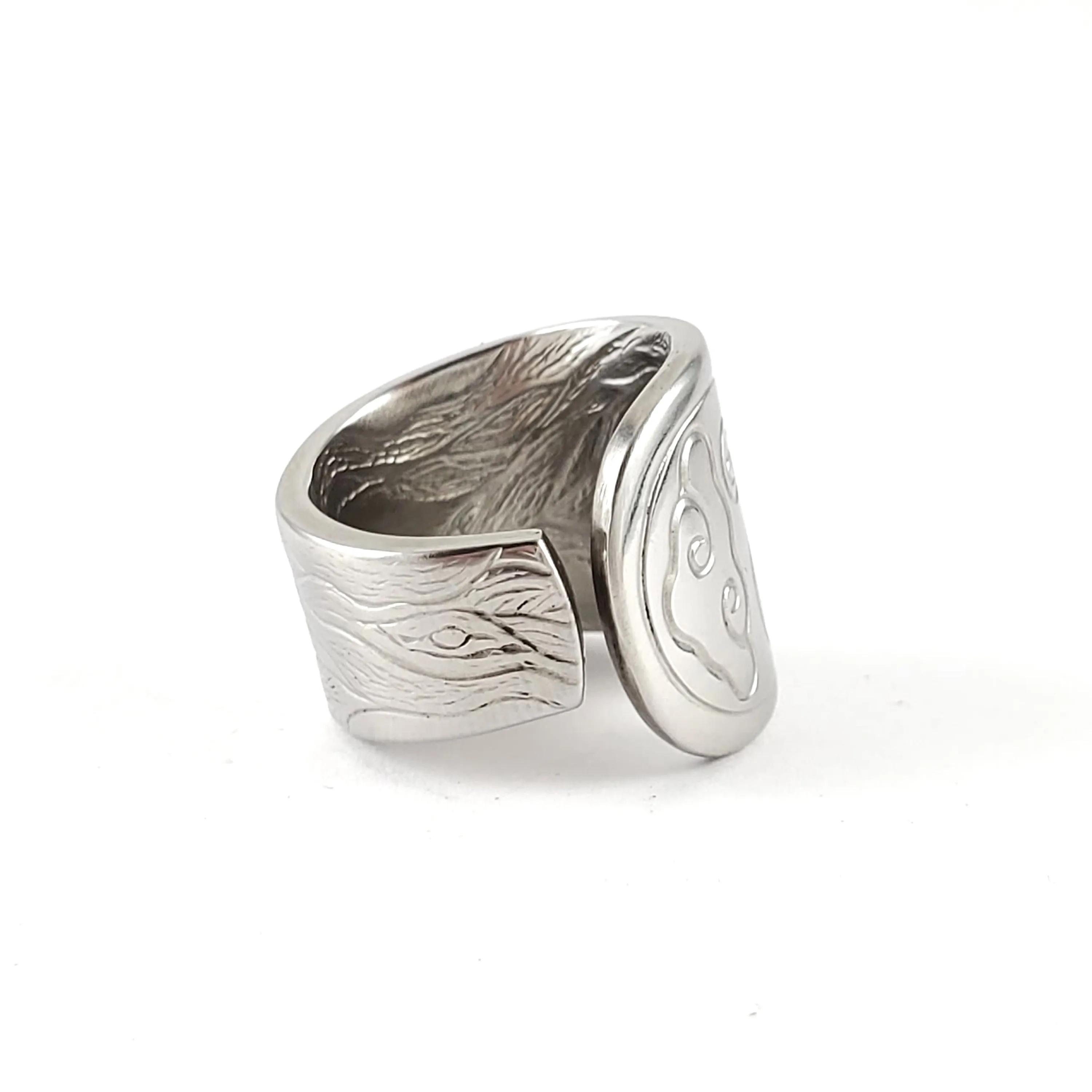 Cloud Air Stainless Steel Spoon Ring