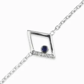 Diamante: Sapphire & Diamond Bracelet