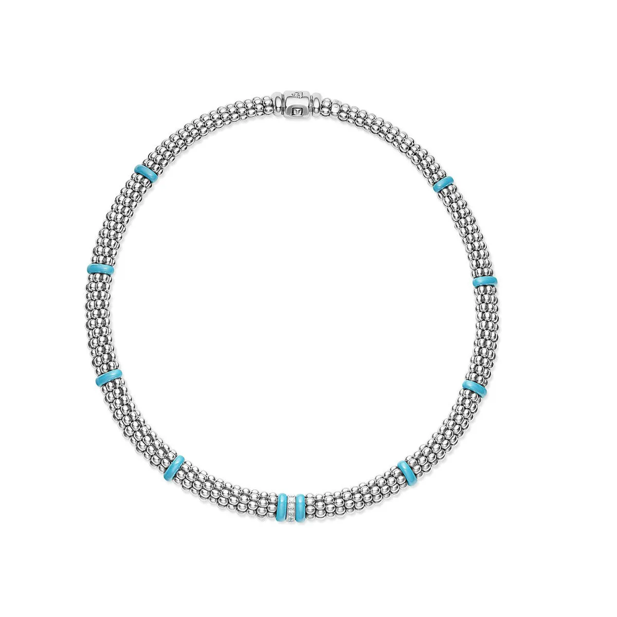 Diamond Caviar Necklace