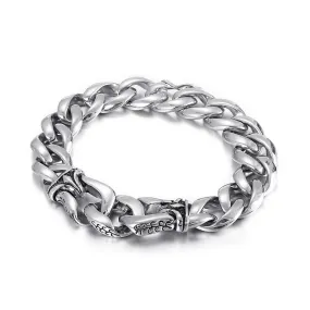 Dragon Slayer Men's Titanium Steel Bracelet