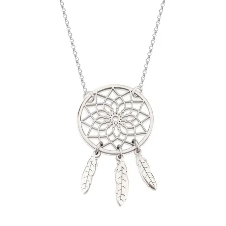 Dreamcatcher Necklace Sterling Silver