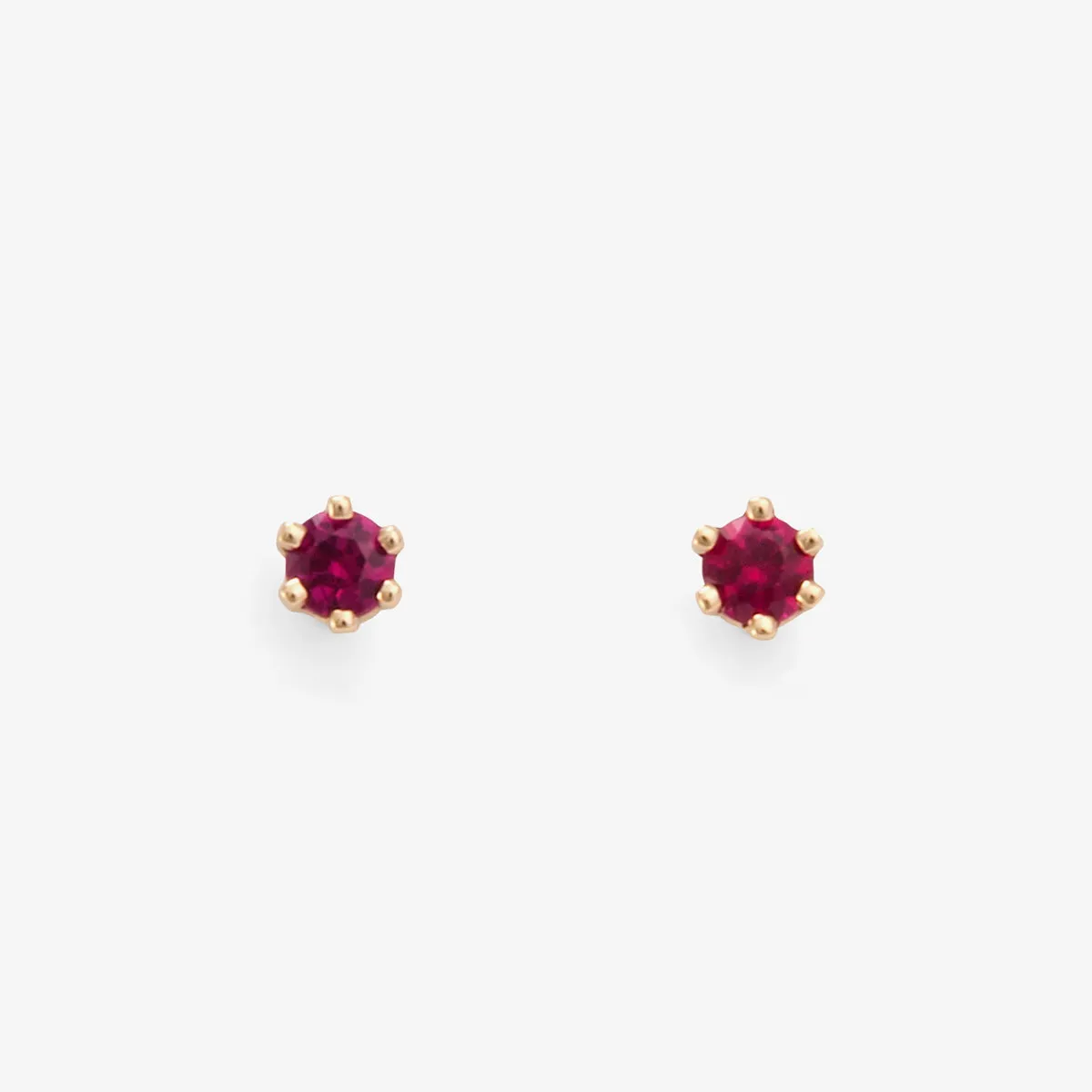 E1901R | Baby Ruby Studs