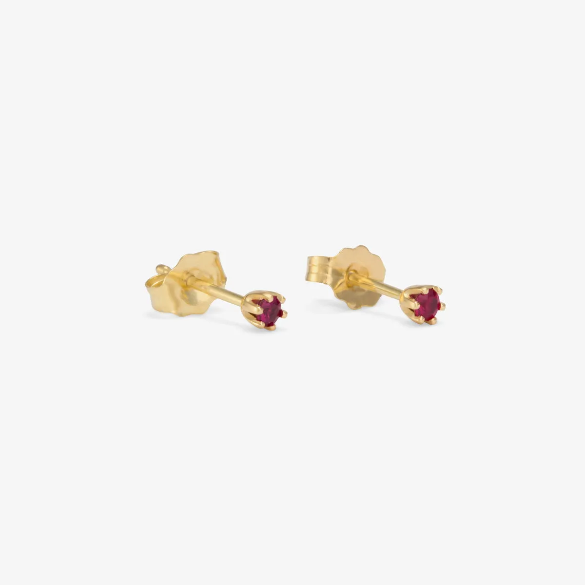 E1901R | Baby Ruby Studs