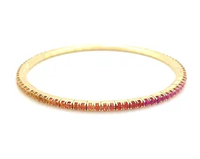 Ex-Tensible™ Rainbow Sapphire Stretch Tennis Bracelet