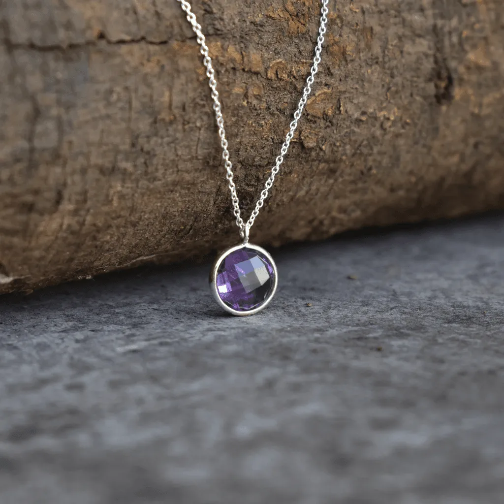 Facets Talks - Amethyst Necklace