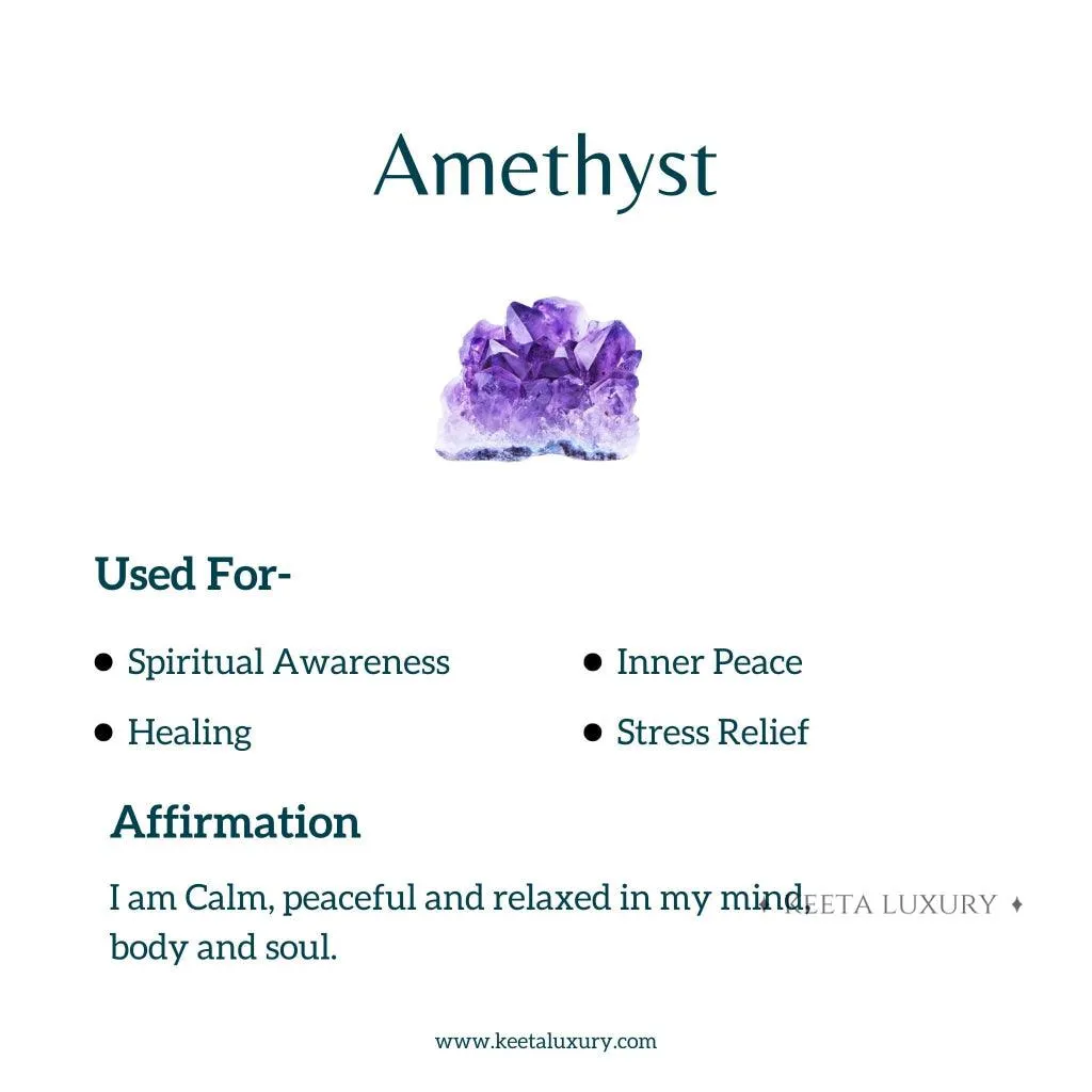 Facets Talks - Amethyst Necklace