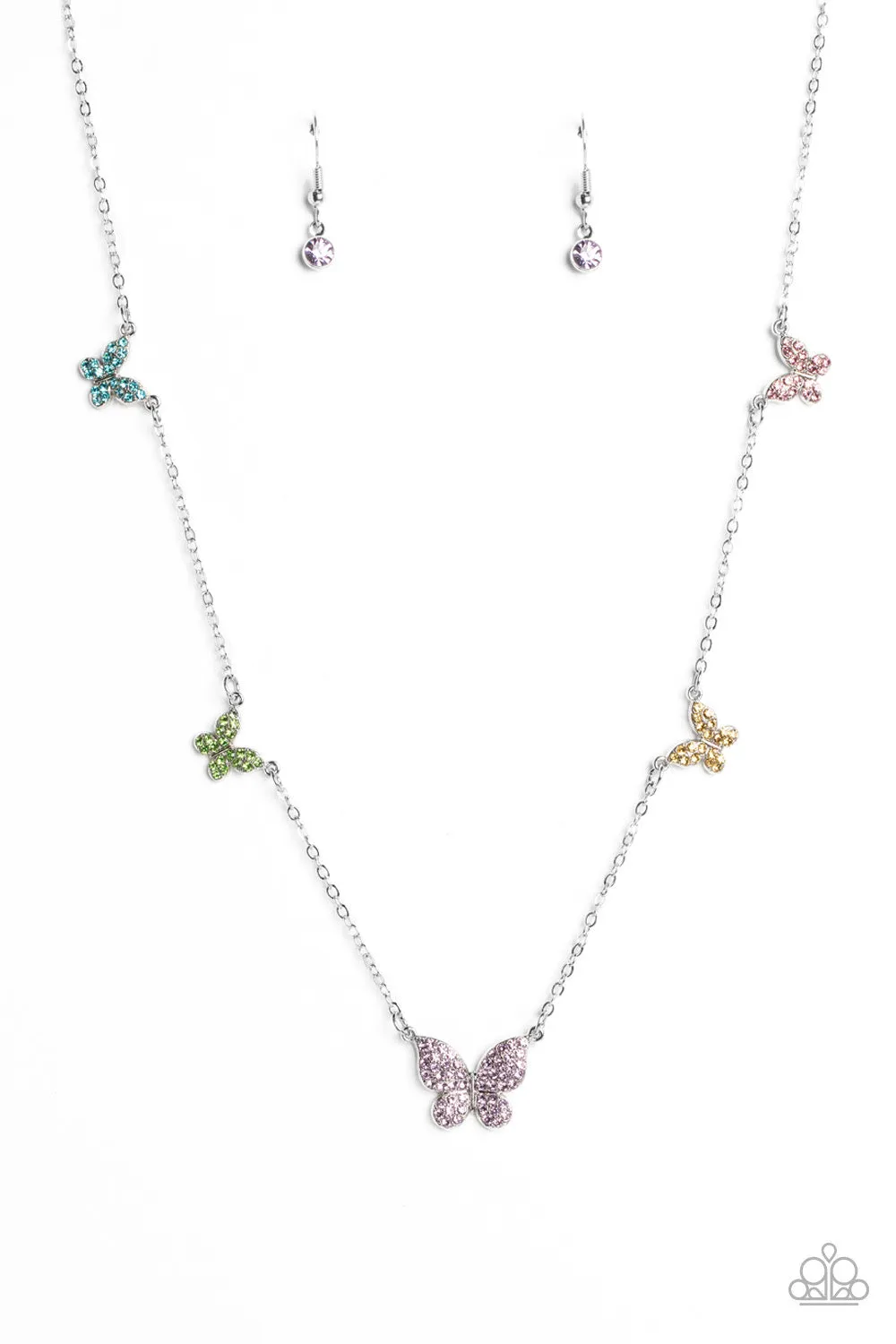 FAIRY Special - Multi Colored Necklace - Paparazzi Accessories