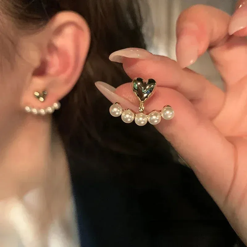 Fashion Exquisite Rhinestone Decor Ear Cuff earring for Woman  2023 New Arrival Christmas Gift stud earrings