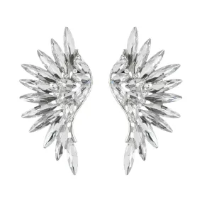 Find Your Perfect Sparkle: Best Clear Rhinestone Wing Earrings Awaiting