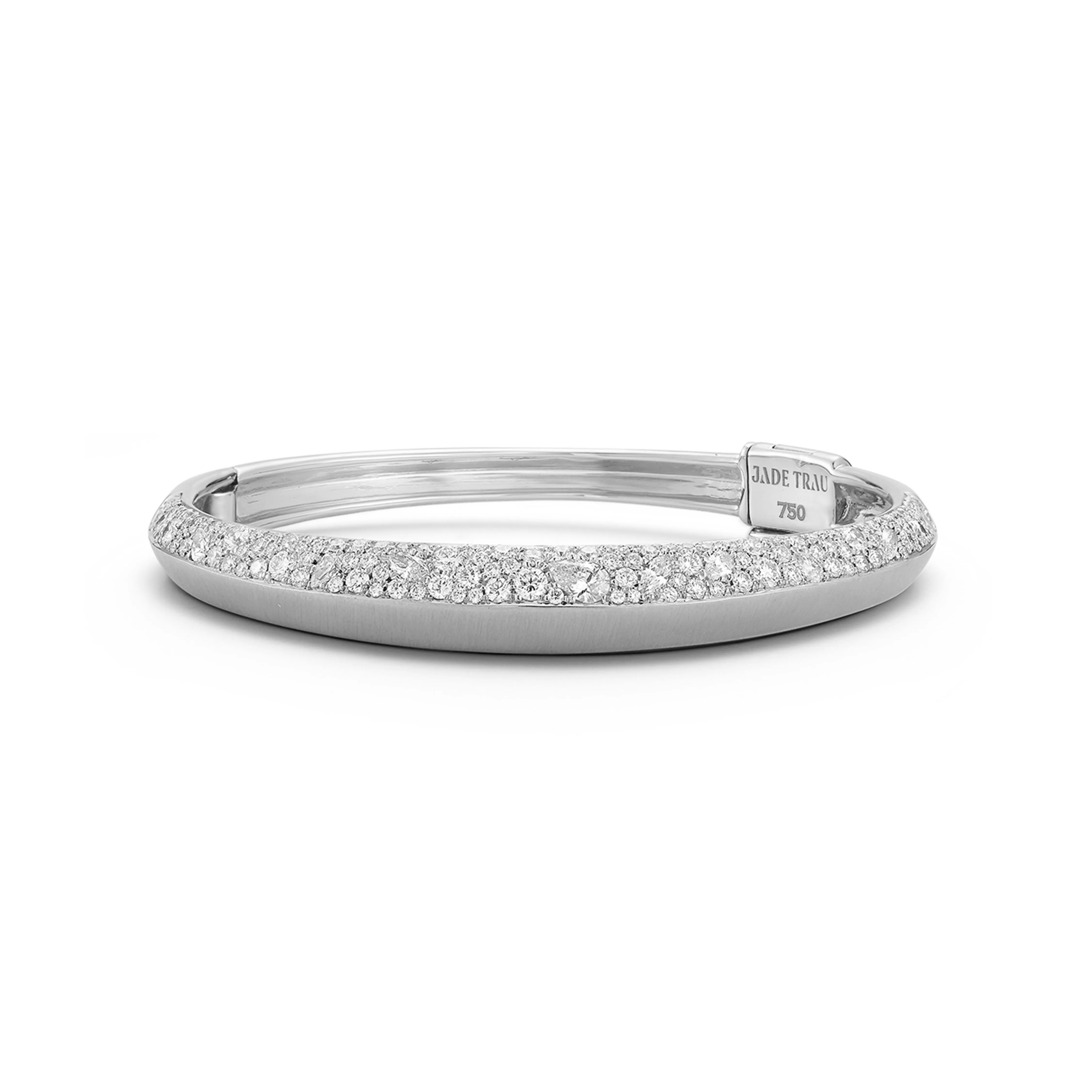 Frankie Half Diamond Bangle