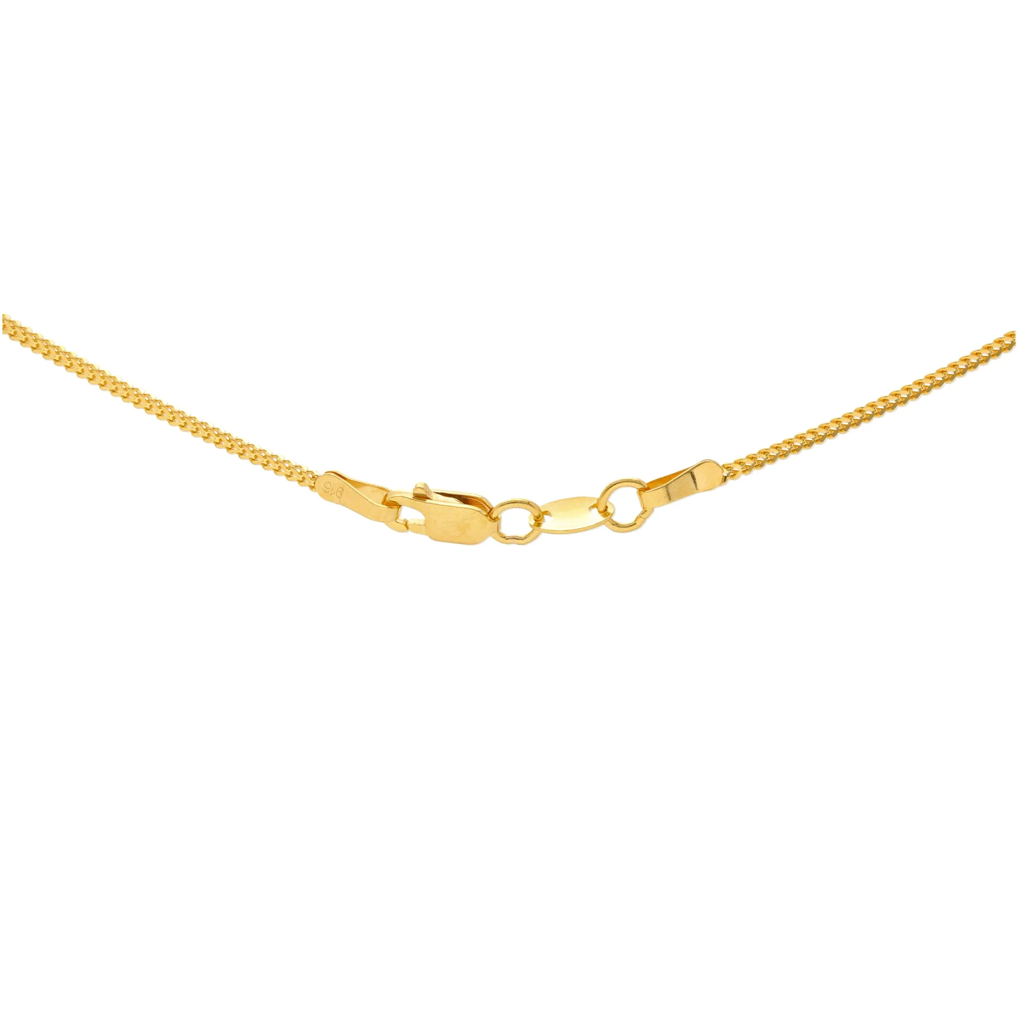 Gaurika Pendant Set in 22K Yellow Gold (29.6gm)