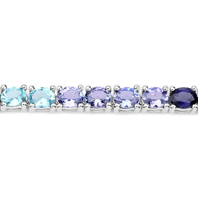 Gemstone Bracelets in Sterling Silver-Amethyst, Sapphire, Peridot and MORE!