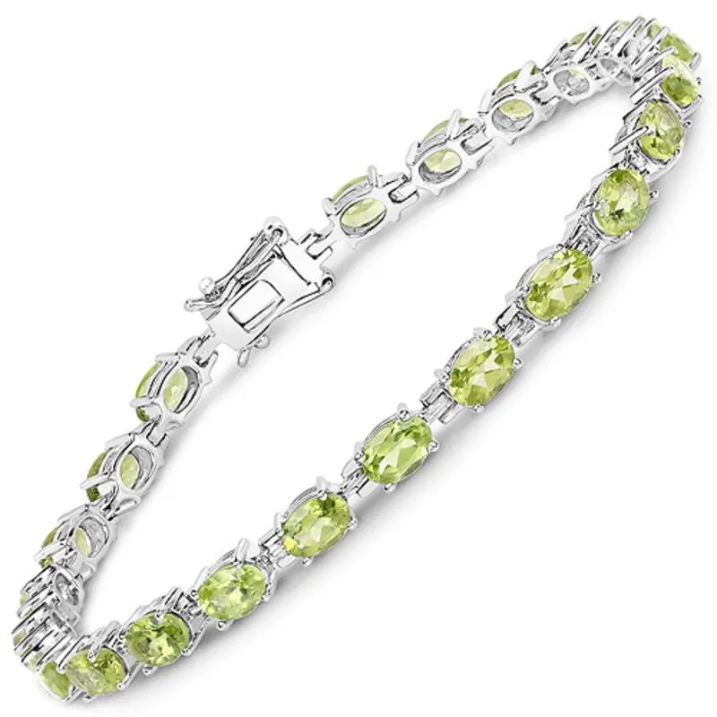 Gemstone Bracelets in Sterling Silver-Amethyst, Sapphire, Peridot and MORE!