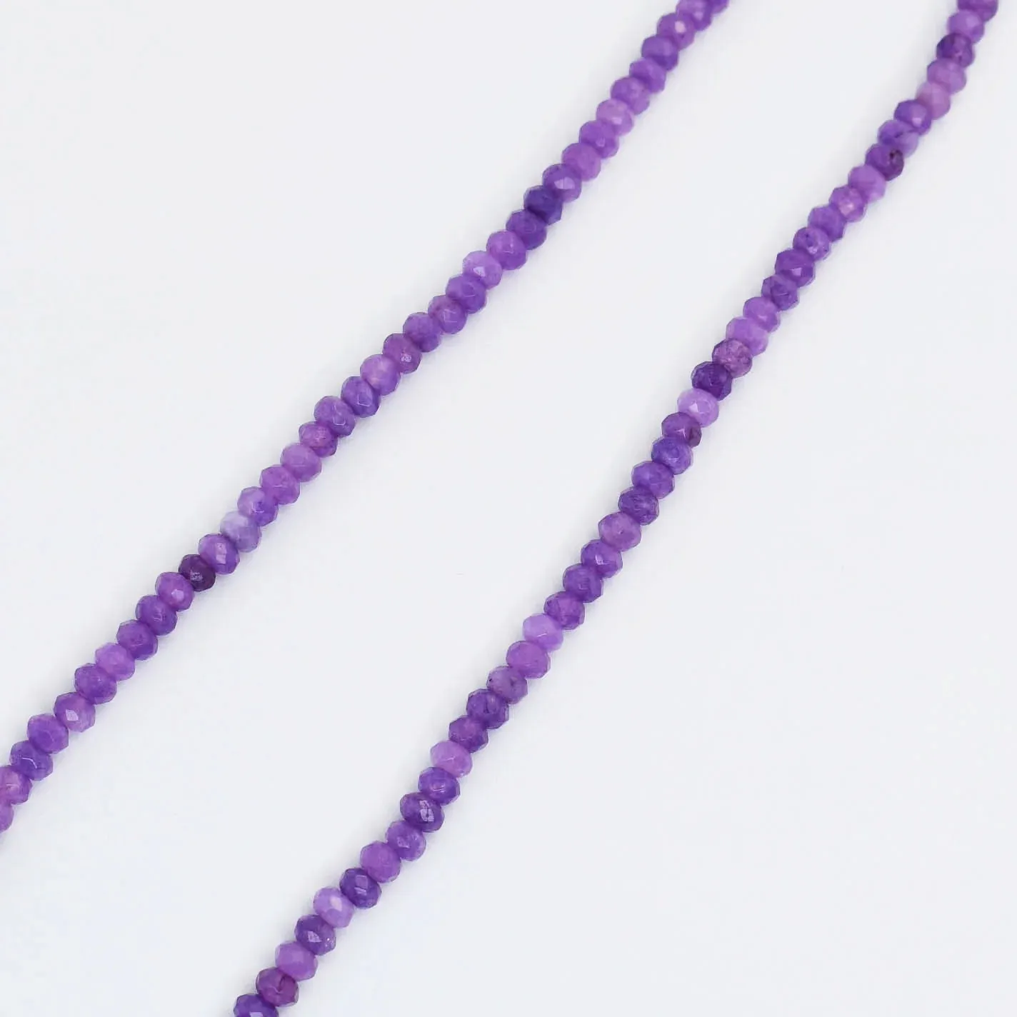 Grape Dainty Gemstone Necklace