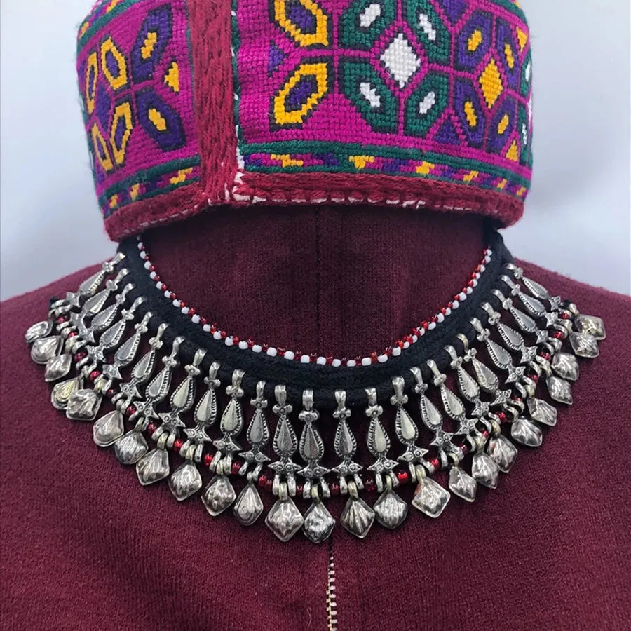 Handmade Tribal Kuchi Choker Necklace