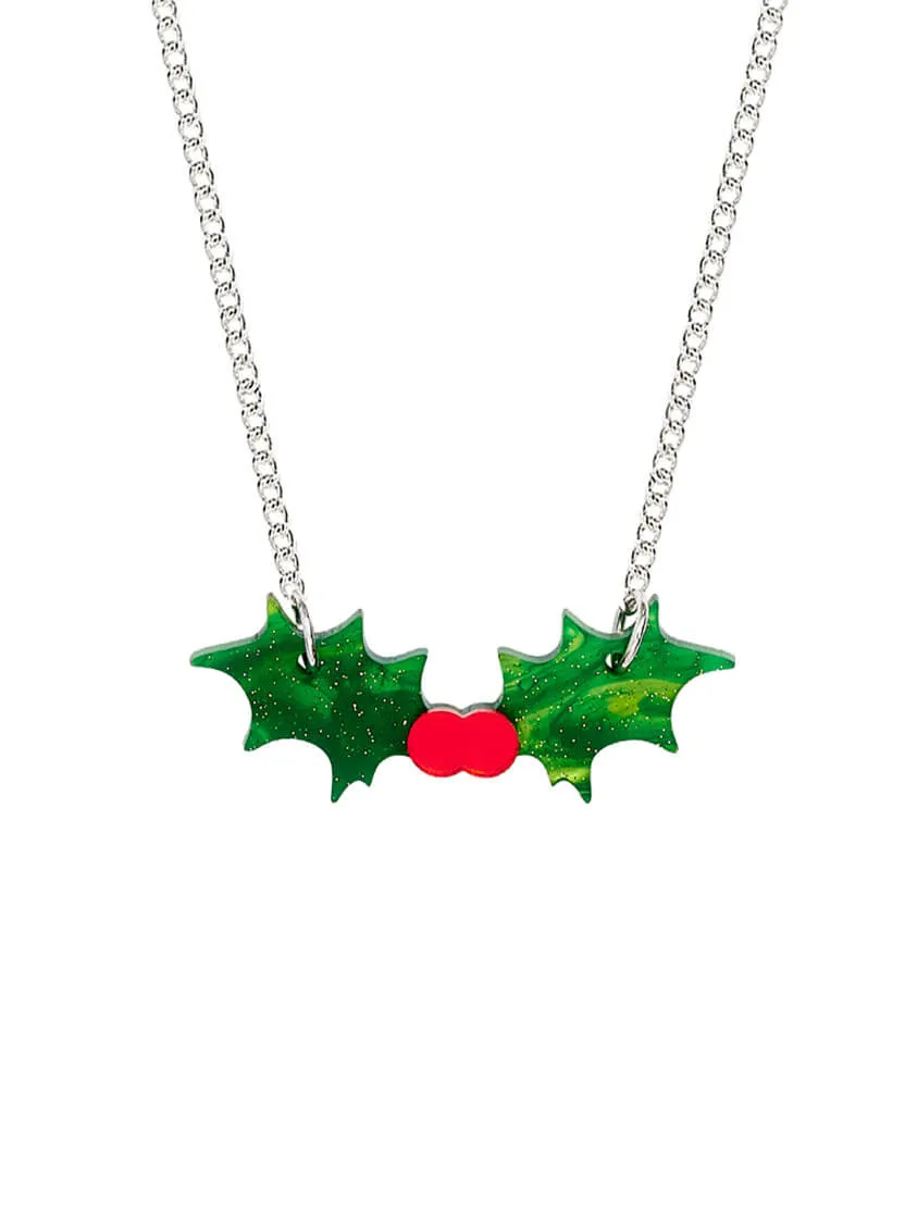 Holly Necklace - Glitter