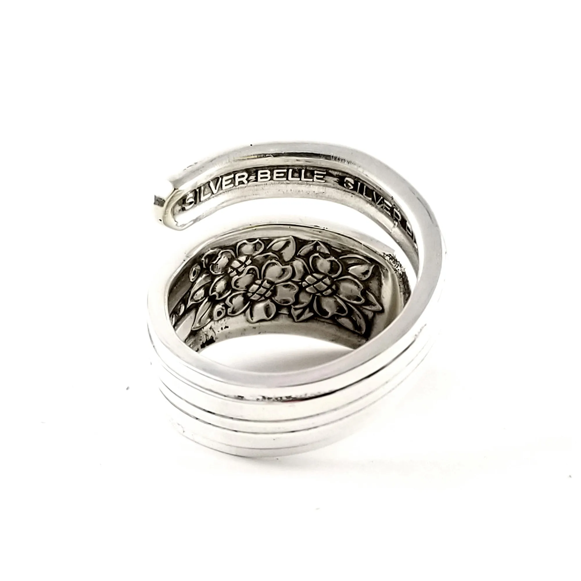 International Silver Belle Wrap Around Spoon Ring