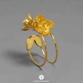 Jasmine Flower Pin Ring