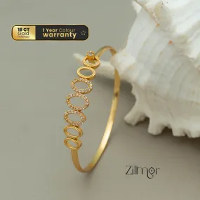 KF101171 - Gold Plated Openable Bangle