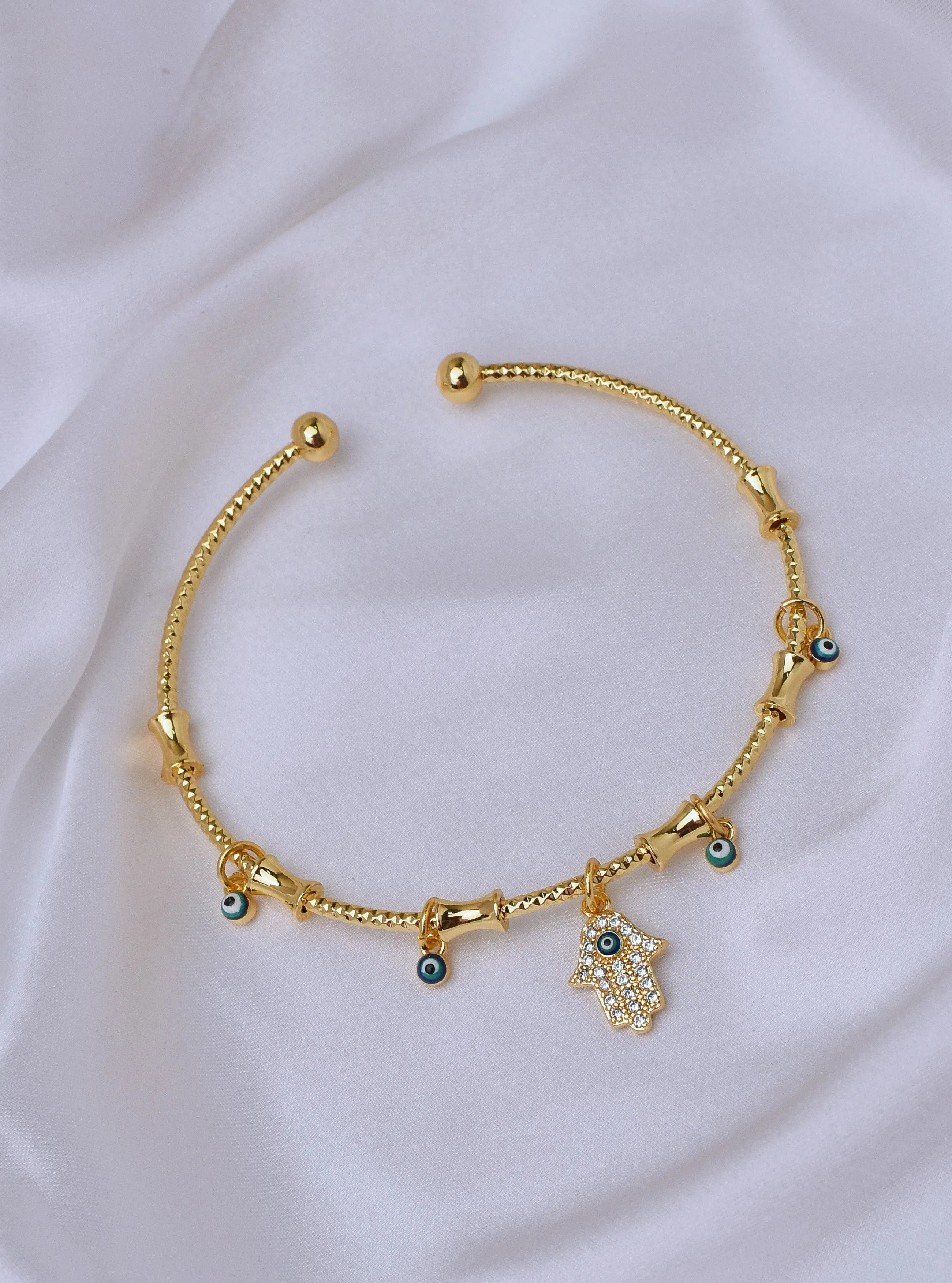 Klissaa Hamsa Cuff Bangle