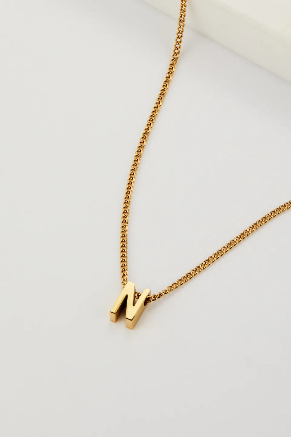 Letter Necklace N