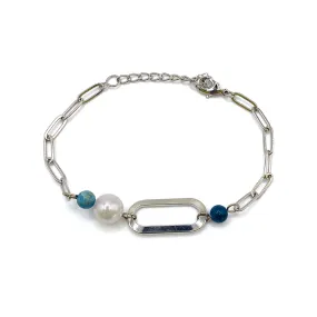 Linked Gemstone Bracelet