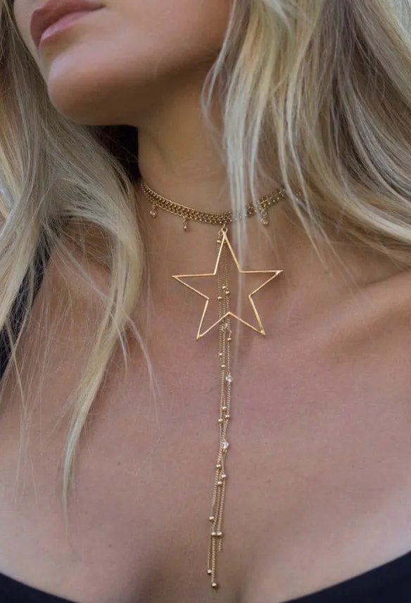 Majestic Star Choker Necklace from Ettika