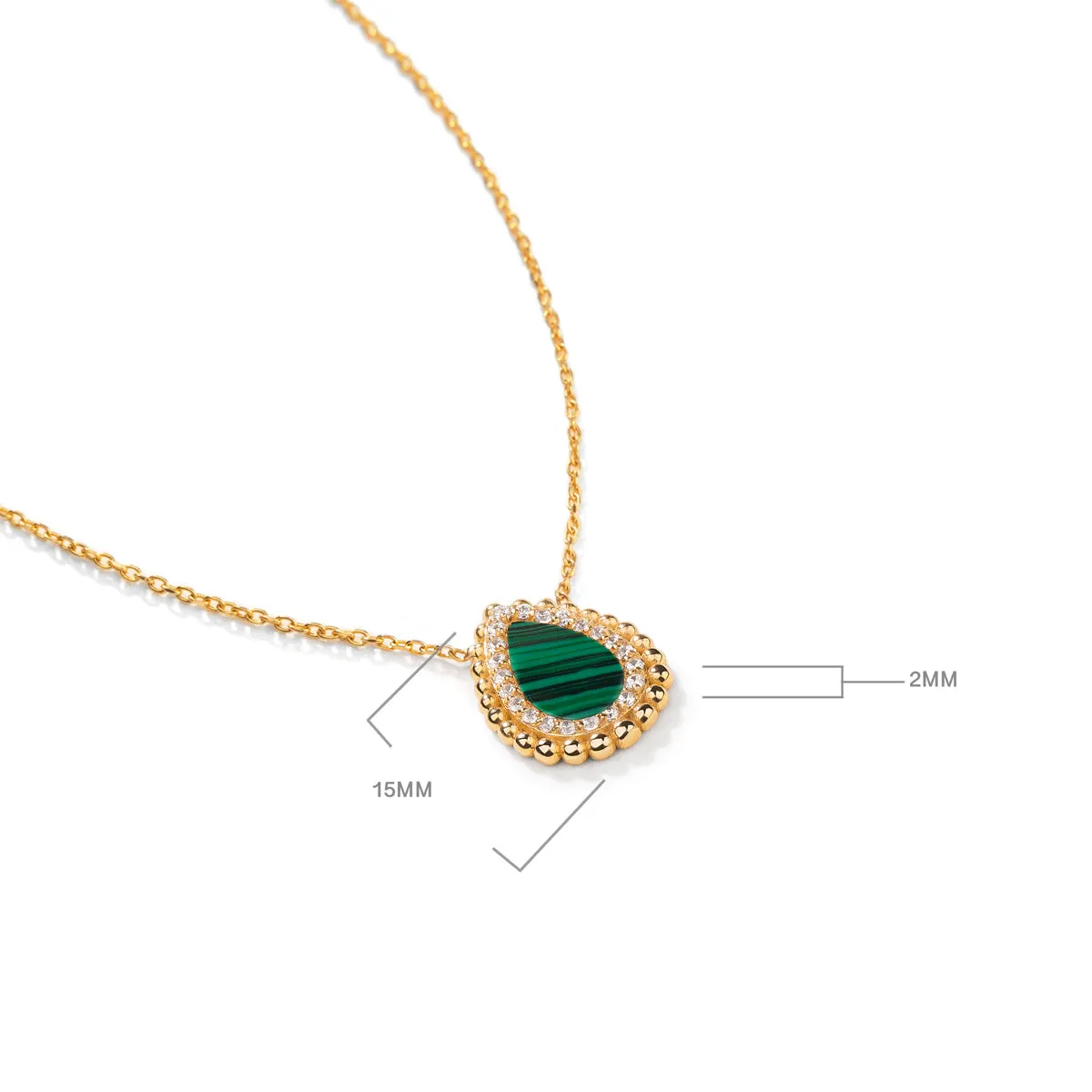 Malachite Riva Necklace